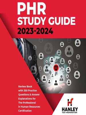 cover image of PHR Study Guide 2023-2024